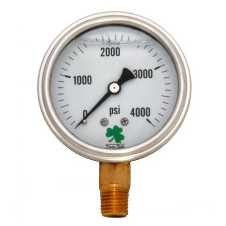 TOTALTURF 0  4000 PSI Low Pressure Gauge TO146600